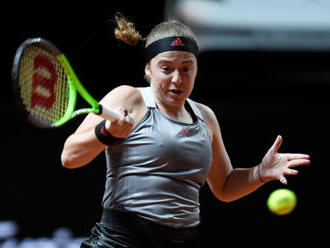 Nasazená osmička Ostapenková dohrála na tenisovém turnaji v Ostravě v 1. kole