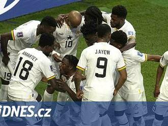 Jižní Korea - Ghana 2:3, drtivý tlak Asiatů úspěch nepřinesl, rozhodl Kudus