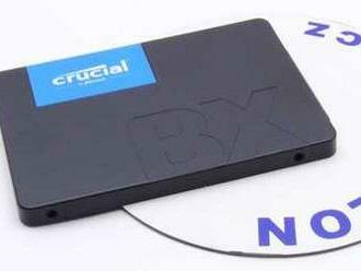 Crucial BX500 - 2.5'' SSD se SATA rozhraním, zrychlení či rozšíření staršího notebooku i PC