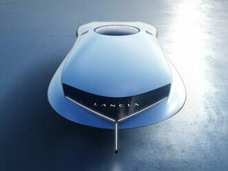 Lancia představila inovované logo a sochu s designem pro nové modely