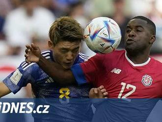 ONLINE: Japonsko - Kostarika 0:0, střídání a první asijská šance, pálí Morita
