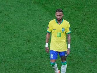 Neymar mal horúčku. Postupový triumf Brazílie sledoval iba v televízii
