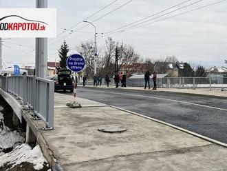 Most na Škultétyho ulici v Prešove prešiel rozsiahlou rekonštrukciou