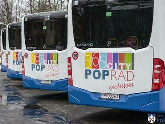 V popradskej MHD pribudli nové autobusy