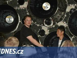 Japonský módní magnát zřejmě oznámí, kdy poletí k Měsíci lodí Elona Muska