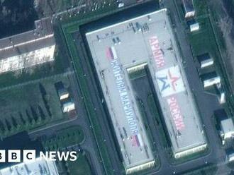 Ukraine war: New images show Russian army base built in occupied Mariupol
