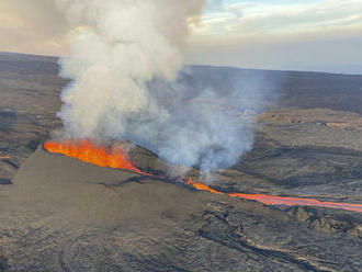 Erupcia sopky na Havaji pokračuje, ale nie je už nebezpečná