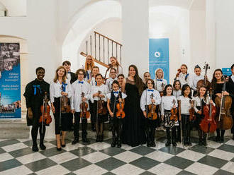 Tradiční koncert dětského smyčcového orchestru Nadačního fondu Harmonie