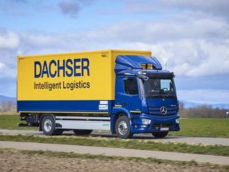 Dachser má první sériově vyráběný 19tunový kamion v logistické praxi