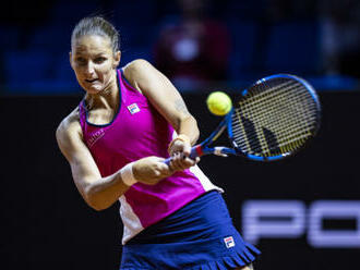 Plíšková zahájila turnaj ve Štrasburku vítězně a ukončila sérii tří proher