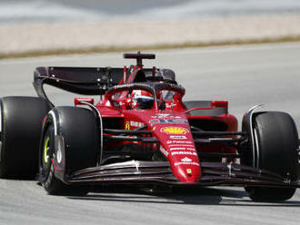 Lídr mistrovství světa Leclerc ovládl tréninky na Velkou cenu Španělska F1