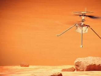 Trable na Marsu: Tamnímu vrtulníčku Ingenuity zvoní hrana