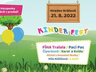 Kinder Fest v Hradci Králové