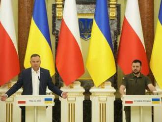 Duda so Zelenskym hodili za hlavu spory z minulosti, dohodli sa na zjednodušení prechodu cez poľsko-ukrajinskú hranicu