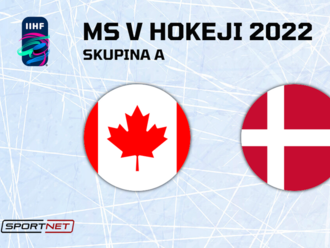 Online prenos: Kanada - Dánsko dnes na MS v hokeji 2022  