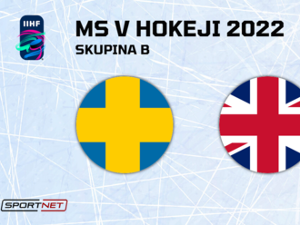 Online prenos: Švédsko - Veľká Británia dnes na MS v hokeji 2022  