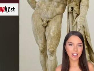VIDEO Vysvetlenie dievčiny, prečo majú grécke sochy malé penisy, je hitom: Toto by ste nečakali!