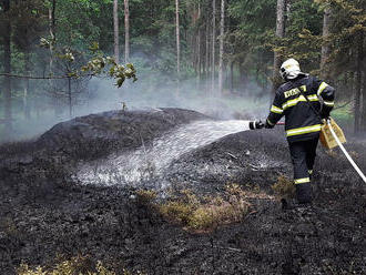 V Liberci Vratislavicích na Prosečském hřebeni zasahují hasiči u požáru lesa o rozloze přibližně 20…