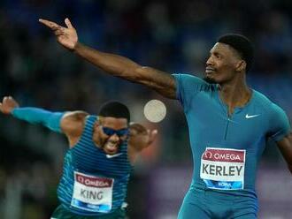 Kerley zabehol výkon roka na 100 metrov, vylepšil ho o dve stotiny
