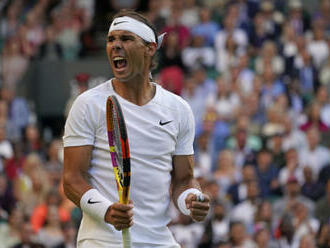 Nadal je ve Wimbledonu ve čtvrtfinále, letos na grandslamech ještě neprohrál