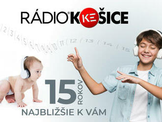 Rádio Košice oslavuje 15 rokov