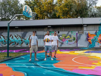 Petržalské ihrisko na Hrobákovej ulici ožilo farbami
