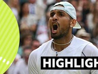 Wimbledon 2022: Nick Kyrgios beats Brandon Nakashima in comeback despite injury - highlights