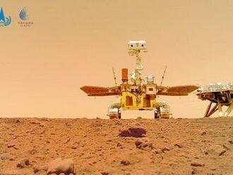 Čínska sonda ako vôbec prvá nafotila južný pól planéty Mars