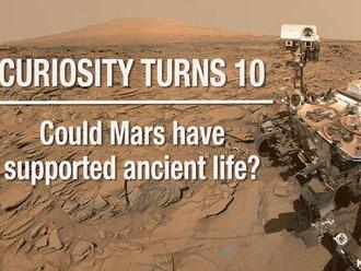 Curiosity je na Marse už desať rokov