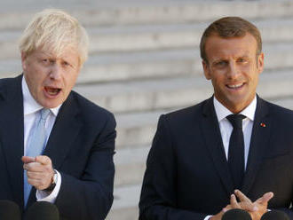 Macron a Johnson se znovu zavázali podporovat Ukrajinu, dokud to bude nutné