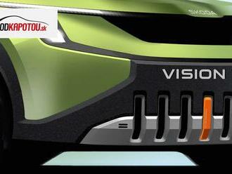 Škoda Vision 7S: takto bude vyzerať zvonku. Škoda mení tvár svojich modelov