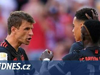 Bayern pokračuje bez zaváhání, proti Wolfsburgu pálili Musiala s Müllerem