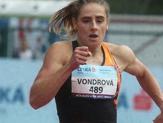 Čtvrtkařka Lada Vondrová: Chci běžet pod 51 sekund a postoupit do finále