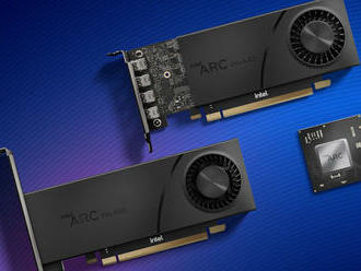 Intel uvedl profesionální grafické karty Arc Pro