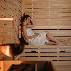V letních dnech nejlépe osvěží sauna