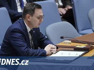 Lipavský v OSN vyzval k vytvoření tribunálu ke stíhání ruské agrese