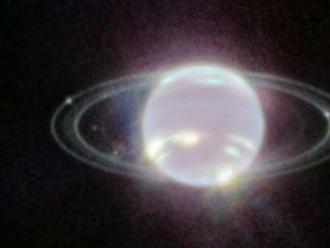 Webbov ďalekohľad zachytil prachové prstence Neptúna