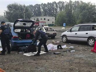 Rusi pri Záporoží zaútočili na konvoj civilistov, zahynulo najmenej 25 ľudí