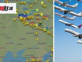 Útek z Ruska na VIDEu monitorujúci lety: Po mobilizácii zaplavili oblohu, Rusi sa rozpŕchli všetkými smermi