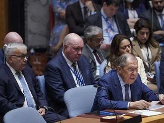 Lavrov sa rozohnil na pôde OSN: Tvrdé slová o Ukrajine a potom... Okamžitý odchod!