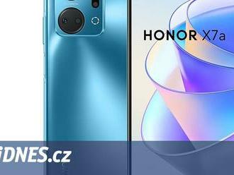 Nový Honor X7a láká na sluchátka zdarma a větší baterii