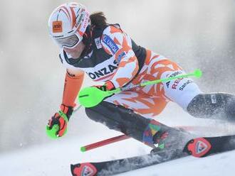 Slalom: Opäť mala smolu. Vlhová tretíkrát v sérii skončila štvrtá