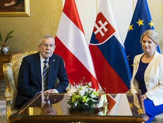Čaputová hovorila s rakúskym prezidentom o energetike i hraničných kontrolách