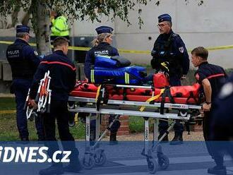 Škola ve Francii zažila krvavé drama. Mladík zabil učitele, dva lidi těžce zranil