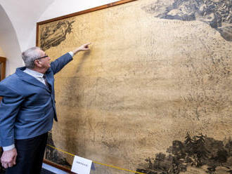 Unikátní 300 let starou Müllerovu mapu Čech uvidí návštěvníci muzea v Děčíně