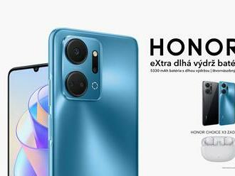 Honor X7a získate s bezdrôtovými slúchadlami zadarmo