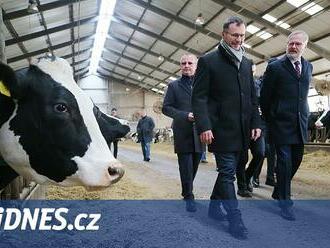 Mléko se prodává za čtyřnásobek naší ceny, stěžovala si farmářka premiérovi