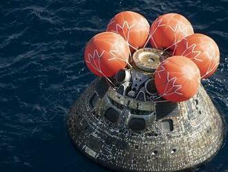 Európsky servisný modul Orionu fungoval počas obletu Mesiaca dobre