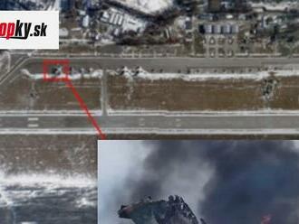 Ťažké straty pre Rusko: Putinovo špionážne lietadlo je minulosťou, monštrum za stovky miliónov eur zničili drony