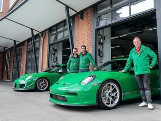 Porsche rozšírilo vzorkovník farieb o novú zelenú. Pôvodne si ju nechal namiešať zákazník